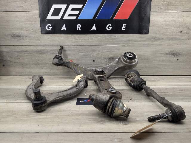 17-23 OEM BMW G30 M550iX Front Left Driver Upper Lower Control Arm Tie Rod SET