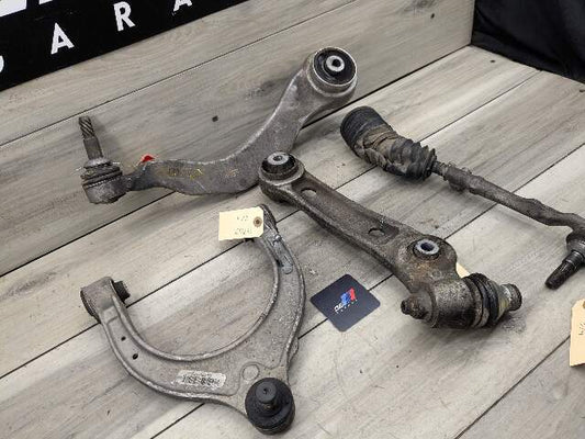 17-23 OEM BMW G30 M550iX Front Left Driver Upper Lower Control Arm Tie Rod SET