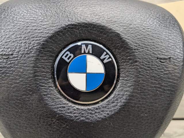 14-19 OEM BMW F15 F16 X5 X6 Front Driver Steering Wheel Airbag Air Bag Black