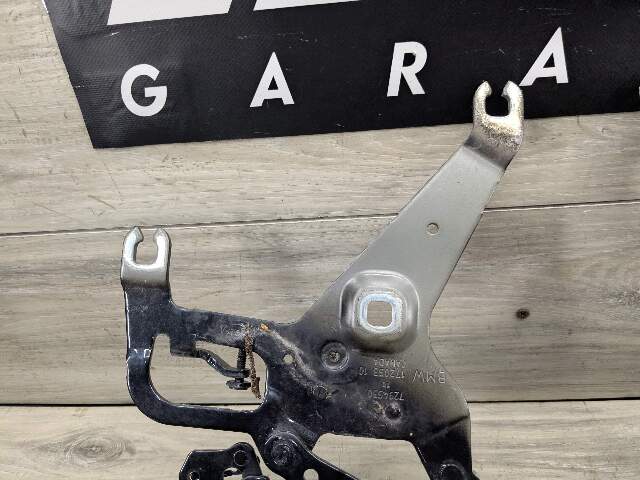 14-19 OEM BMW F15 F16 X5 X6 Left Right Hood Hinge Support Bracket Brace SET