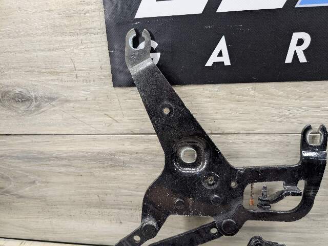 14-19 OEM BMW F15 F16 X5 X6 Left Right Hood Hinge Support Bracket Brace SET
