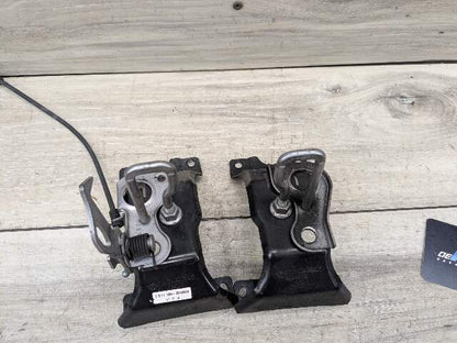 14-19 OEM BMW F15 F85 X5 F16 F86 X6 Hood Hardware Safety Latch Hook SET
