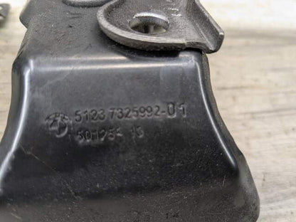 14-19 OEM BMW F15 F85 X5 F16 F86 X6 Hood Hardware Safety Latch Hook SET