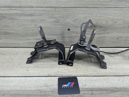 14-19 OEM BMW F15 F85 X5 F16 F86 X6 Hood Hardware Safety Latch Hook SET