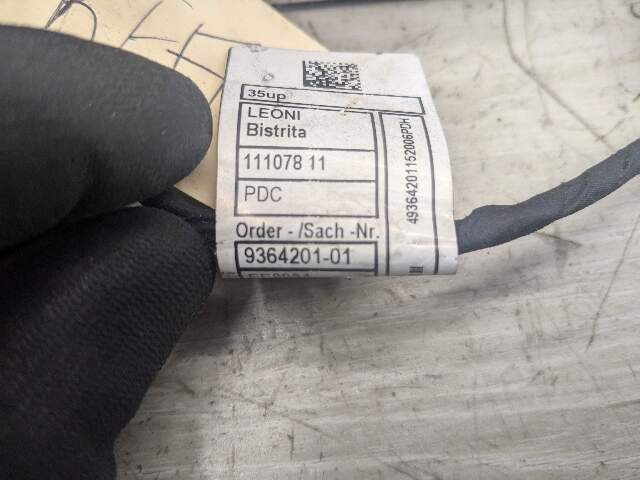 17-23 OEM BMW F90 M5 G30 Rear Parking Distance Sonic Harness Wire w/O PDC