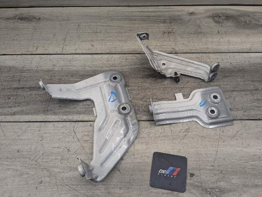 18-24 OEM BMW G01 G02 F97 X3 X4 Left Driver Side Fender Wing Holder Bracket SET