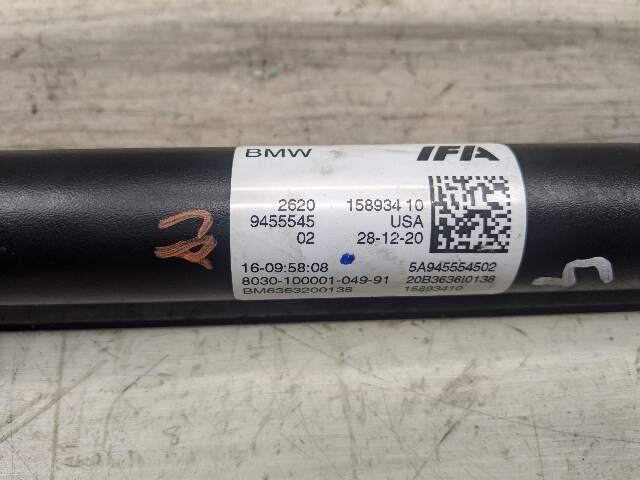 18-24 OEM BMW G20 330iX AWD Front Drive Shaft Driveshaft Propeller AT