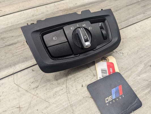 OEM BMW F15 F16 F85 F86 X5 X6 Headlight Switch Control Panel Light Module BLACK