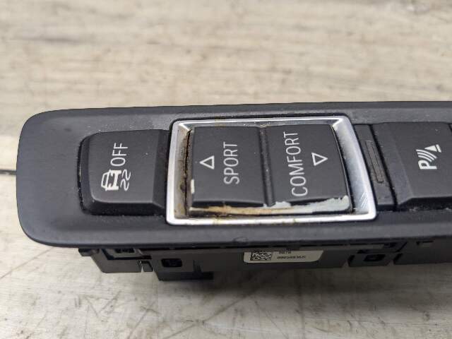 14-19 OEM BMW F15 F16 X5 X6 Center Console Traction Control Multi Switch Module