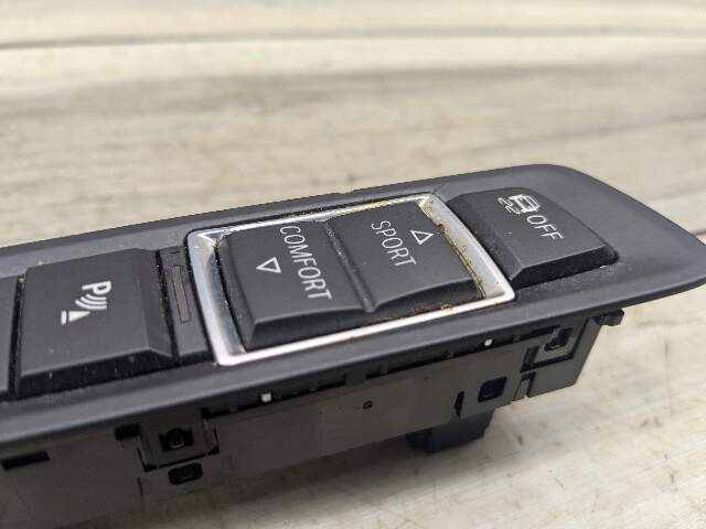 14-19 OEM BMW F15 F16 X5 X6 Center Console Traction Control Multi Switch Module