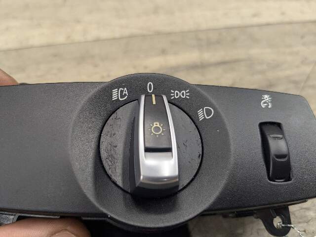 10-19 OEM BMW F10 F13 F02 Headlight Switch Control Panel Light Module BLACK