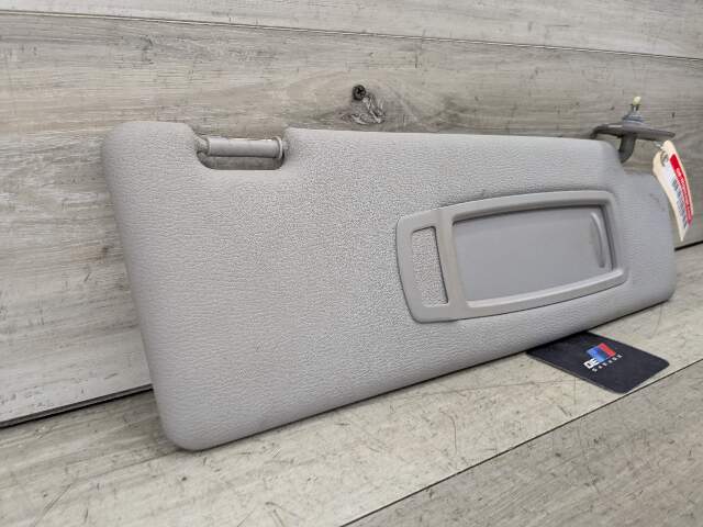 07-13 OEM BMW E70 X5 Interior Right Passenger Side Sun Visor Gray