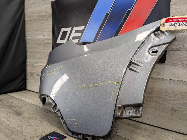 07-10 OEM BMW E70 X5 PRE LCI Rear Right Passenger Side Bumper Cover Gray A52