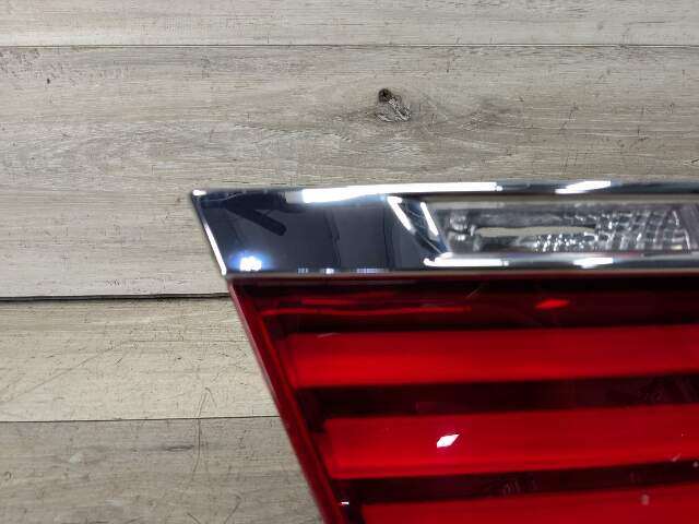 13-15 OEM BMW F01 F02 LCI 740 750 LED Rear Left Driver Side Inner Tail Light