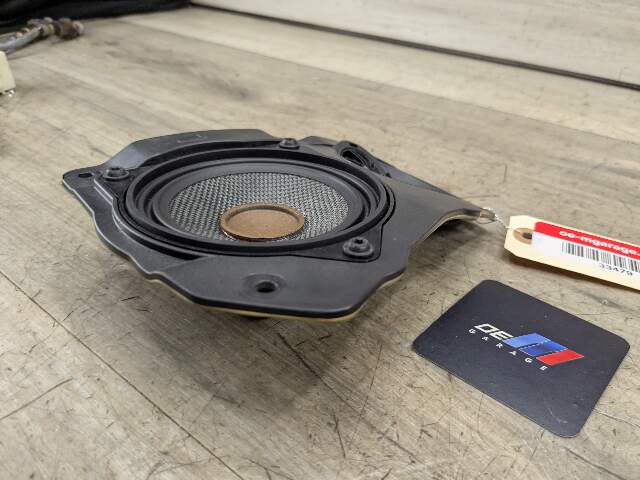 OEM BMW F01 F02 740 750 Rear Left Audio Deck Speaker and Tweeter w/ Mount