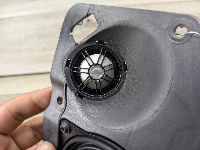 OEM BMW F01 F02 740 750 Rear Left Audio Deck Speaker and Tweeter w/ Mount
