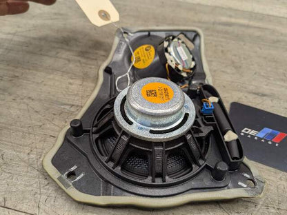 OEM BMW F01 F02 740 750 Rear Left Audio Deck Speaker and Tweeter w/ Mount