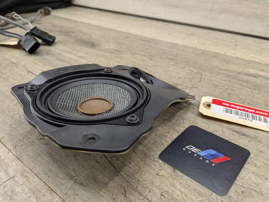 OEM BMW F01 F02 740 750 Rear Left Audio Deck Speaker and Tweeter w/ Mount