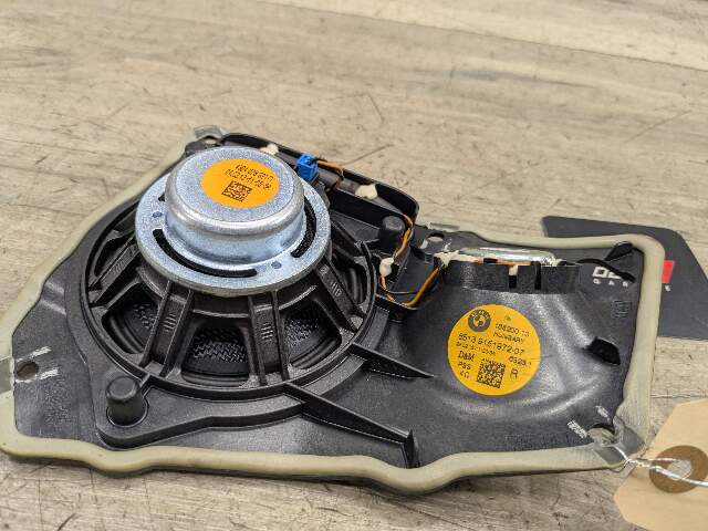 OEM BMW F01 F02 740 750 Rear Right Audio Deck Speaker and Tweeter w/ Mount