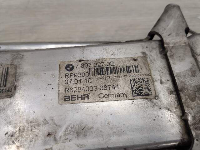09-13 OEM BMW E70 X5 Diesel Engine M57Y Turbo Exhaust Cooler Unit Charge EGR