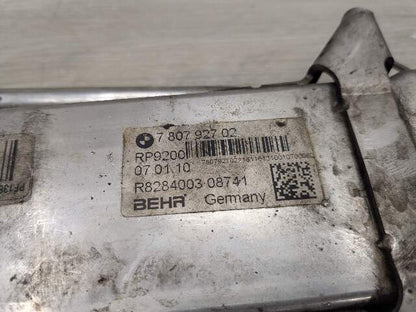 09-13 OEM BMW E70 X5 Diesel Engine M57Y Turbo Exhaust Cooler Unit Charge EGR