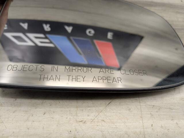 07-14 OEM BMW E70 E71 X5 X6 Right Passenger Side Auto Dim Heated Mirror Glass