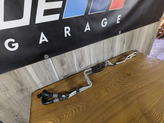 13-15 OEM BMW F01 F02 750 LCI N63 Transmission Oil Cooler Inlet Outlet Pipe Hose