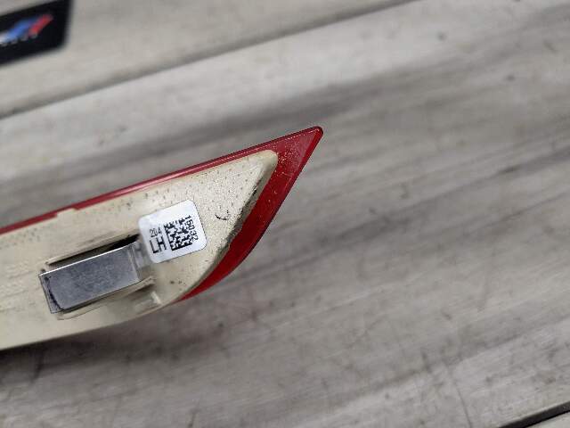 07-13 OEM BMW F15 X5 Rear Bumper Left Driver Side Reflector Marker Light