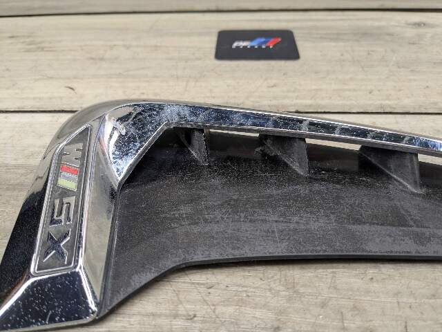 14-18 OEM BMW F15 X5M Right Passenger Fender Grille Grill Vent Trim Air Duct