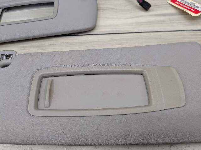 *14-18 OEM BMW F15 F85 X5 Left Right Interior Sun Visor Leather SET