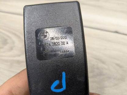 13-16 OEM BMW F10 F07 F01 F02 740 M5 Front Right Passenger Side Seatbelt Buckle