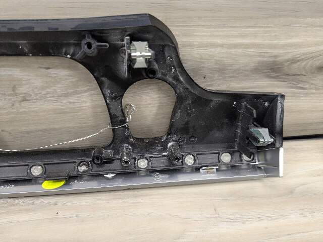 13-15 OEM BMW F02 750 Center Console Dash Door Trims Wood SET
