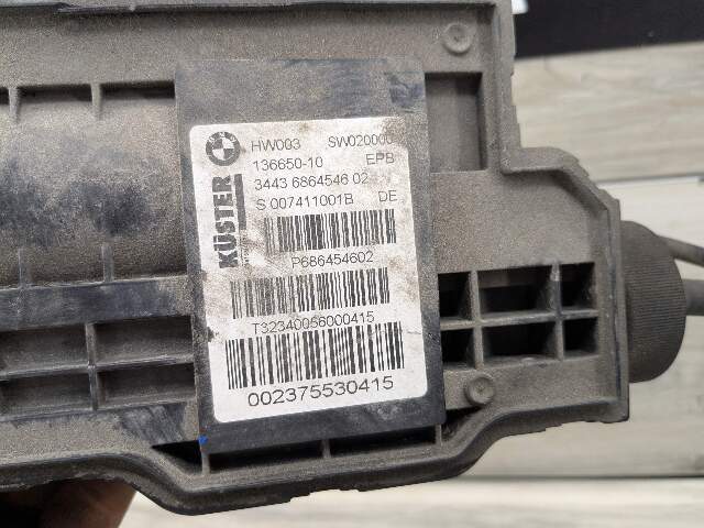 14-19 OEM BMW F15 F16 F85 F86 X5 X6 Emergency Parking Brake Actuator Unit Motor