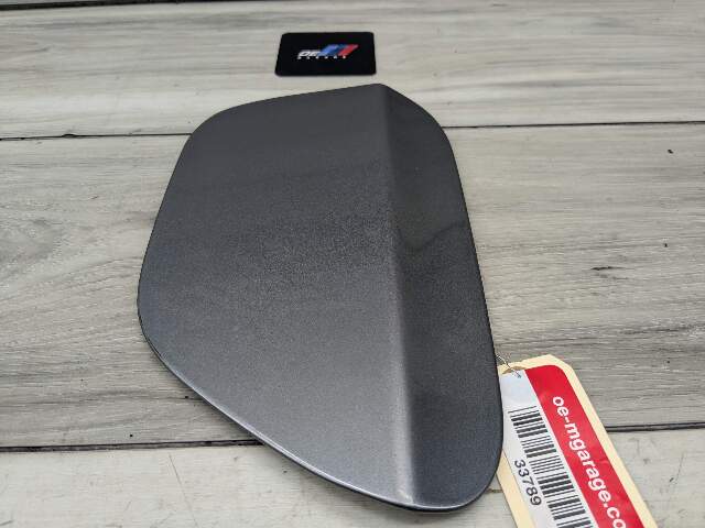 07-13 OEM BMW E93 M3 335 Rear Fuel Gas Tank Flap Lid Cover Cap Silver