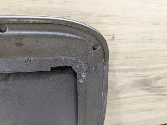 07-13 OEM BMW E93 M3 335 Rear Fuel Gas Tank Flap Lid Cover Cap Silver