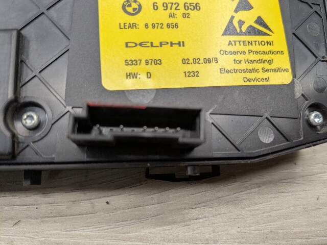 08-13 OEM BMW E93 328 335 M3 Convertible Front Passenger Seat Control Switch