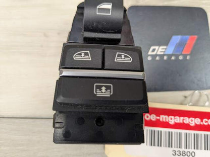 10-18 BMW F01 F02 F06 F07 Rear Window Regulator Sun Shade Control Switch