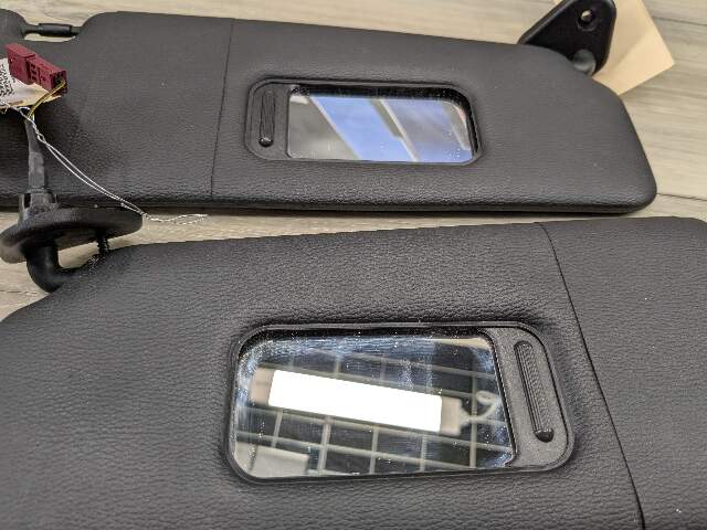 07-13 OEM BMW E88 E93 128 328 335 M3 Convertible Sun Visor Black Pair SET