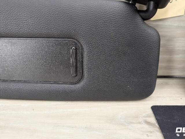 07-13 OEM BMW E88 E93 128 328 335 M3 Convertible Sun Visor Black Pair SET