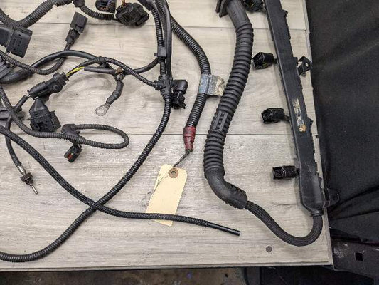 09-10 OEM BMW E70 X5d PRE LCI M57 Engine DIESEL Transmission Wiring Wire Harness