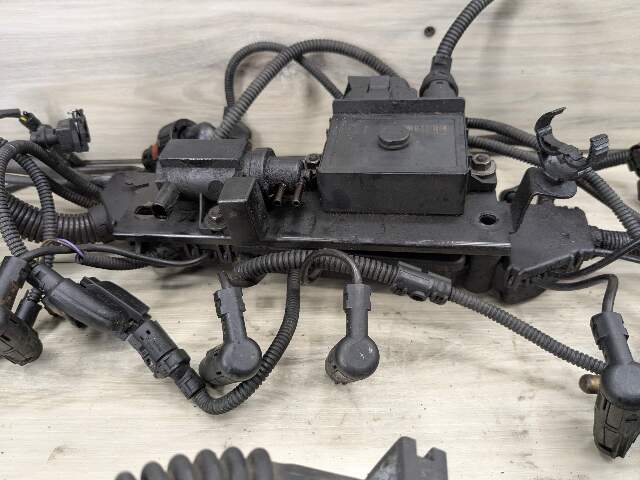 09-10 OEM BMW E70 X5d PRE LCI M57 Engine DIESEL Transmission Wiring Wire Harness