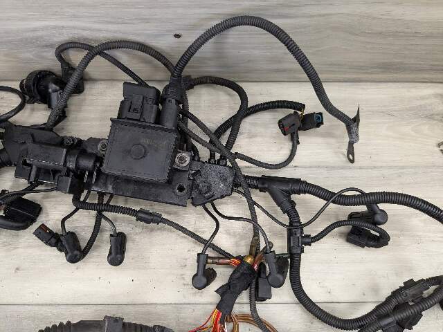 09-10 OEM BMW E70 X5d PRE LCI M57 Engine DIESEL Transmission Wiring Wire Harness