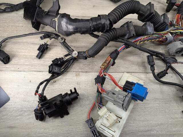 09-10 OEM BMW E70 X5d PRE LCI M57 Engine DIESEL Transmission Wiring Wire Harness