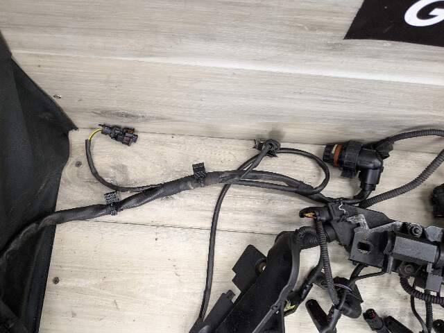 09-10 OEM BMW E70 X5d PRE LCI M57 Engine DIESEL Transmission Wiring Wire Harness