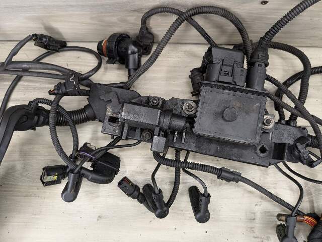 09-10 OEM BMW E70 X5d PRE LCI M57 Engine DIESEL Transmission Wiring Wire Harness
