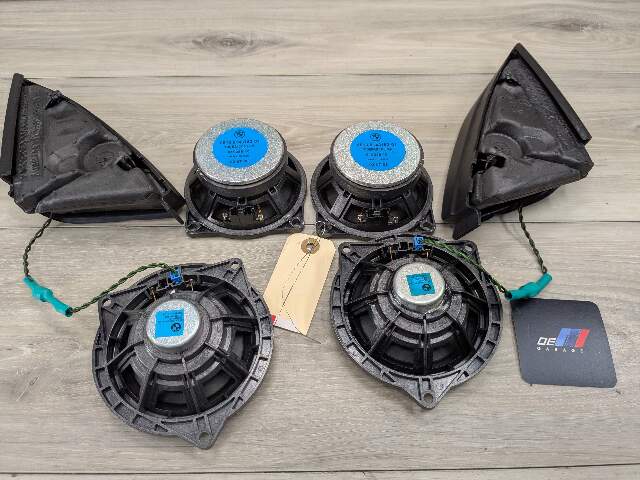 08-13 OEM BMW E82 128 135 Audio HIFI HI-Fi Sound Speakers Tweeters SET