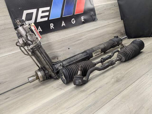 07-14 OEM BMW E70 E71 X5 X6 AWD Power Steering Gear Rack and Pinion Tie Rods SET