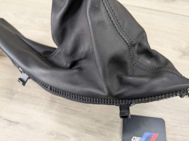 OEM BMW F80 F82 F32 F30 328 435 M4 Boot Hand Brake Handle Cover Leather BLACK