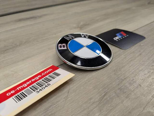 Genuine BMW F39 F90 G20 G30 G32 M5 Rear Round Emblem For Bumper Hood 74mm