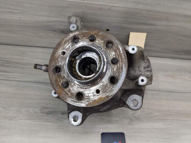 20-24 OEM BMW F97 F98 X3M X4M FRONT Left Driver Side Wheel Hub Spindle Knuckle